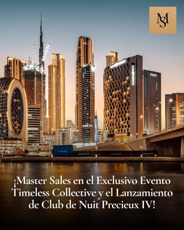 Master Sales en el exclusivo evento Timeless Collective